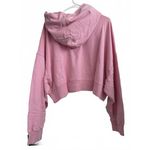 Gap French Terry Oversized Crop Hoodie May Pink NWT XL Photo 2