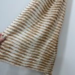 J. McLaughlin ‎ Reed Scarf NEW $98 100% Wool Shaw Brown Stripe Ivory Photo 1