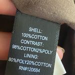 Torrid Bomber jacket jersey hooded zip up brown 1X Photo 10