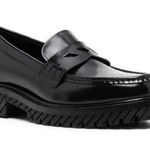 Off-White Diag-Stripe Black Leather Loafers, Size 41 NEW in Box +DustBag $1,055 Photo 0