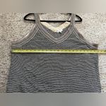 BP Nordstrom Striped Cropped Sweater Tank Top Women's Size 4x 100% Cotton Boho Photo 5