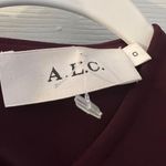 A.L.C. Trixie Bell Sleeve Mini Dress SANGRIA Photo 2