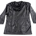 wilson's leather Wilson's 80's Vintage Leather Hooded Jacket GUC Size L    WF170 Photo 5