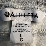 Athleta Elation Floral Jogger Pant Sweats Grey Black Size Large EUC Photo 7