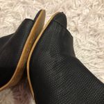 Steve Madden  notedd Faux Leather Peep Toe Block‎ heel Bootie black size 9 Photo 6