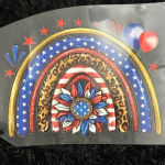 Handmade ‎ 4th of July women T-shirt Photo 1