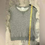 Andrea Jovine Women’s Gray  Sleeveless Sweater Photo 5