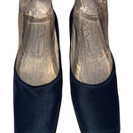 Nina   Women's Blue Satin Block Heels Size 8M Formal Y2K 90s‎ Photo 0