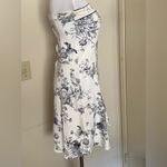 Teeze Me  white and blue strapless casual dress Photo 3