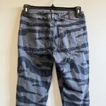 True Religion  Black Gray Halle Mid-Rise Skinny‎ Jeans Size 24 Animal Print Photo 3