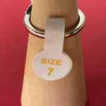 Bomb Party RBP2450 “Wished for Us” Rose Quartz on Rhodium Size 7 Ring NWT Photo 2