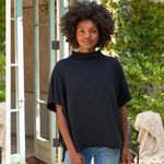 Frank & Eileen  AUDREY Funnel Neck Capelet British Royal Navy One size Photo 1