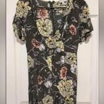 Love, Fire Love Fire Women’s S/P Olive Green Hawaiian Rayon Straight Leg Jumpsuit Photo 1