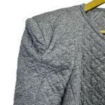 BCBG Maxazria Womens Crop Quilted Moto Jacket Size M Gray Flynn Biker Grunge Y2K Photo 2