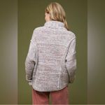 Anthropologie Speckled  Pilcro Textured Cowl-Neck Chunky Knit Confetti Sweater L Photo 8