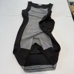 Calvin Klein  Black Gray Ponte Knit Sleeveless Sheath Dress 6 Photo 6