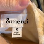 &merci &Merci White Appliquéd Top Size S Photo 1