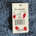 Dry Goods  Blue Reversible Sherpa Vest Photo 8