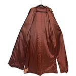 Vintage Moroccan Brown Velvet Kaftan with Gold Embroidery Robe medium Photo 14