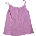 Brandy Melville  Pink Ribbed Tank Top Photo 0