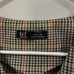 ZARA V-Neck Plaid Button Long Sleeve Dress XS EUC Photo 6