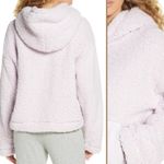 Zella  Light Purple Cassie Faux Shearling Hoodie Photo 8