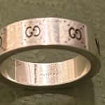 Gucci x Adidas Engraved Interlocking G Ring Ag 925 Photo 3