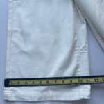 OAT Women’s Patch Pocket Culotte Pants – White, Size 24, High Photo 5