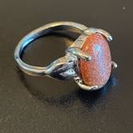 Windsor tan gemstone S925 silver ring size 6.5 Photo 1