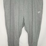 Nike  Gray Joggers Sweatpants Mid Rise standard fit 3X Photo 0