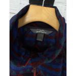 Eddie Bauer Eddie‎ Bauer Womens Multicolored Aztec Western Print 1/4 Zip Fleece Size Large Photo 1