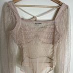Haute Monde  sparkling mush bustier bodysuit size medium Photo 8