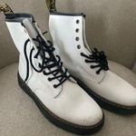 Dr. Martens Doc Martens ZAVALA Combat Boot, white , S53, Sz 9 Photo 0