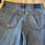 Abercrombie & Fitch Loose High Rise Light Blue Denim Jeans Photo 2