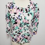 Relativity pastel floral cardigan size mp Photo 0