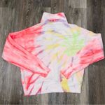 RE/DONE Hanes 70s Neon Space Dye Half Zip Sweatshirt Medium NWT Photo 4