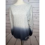 Victoria's Secret PINK Pullover Sweatshirt Small Ombre Sexy Cut Out Long Sleeve Photo 6