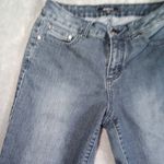 Relativity womans ‎ blue denim jean capri size 10 Photo 4