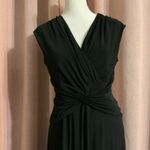 Evan Picone  V Neck Twist Front Midi Photo 2