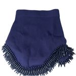 Cult Gaia Arvid Short Knit Skirt in Evening Blue X-Small New Womens Beaded Mini Photo 10