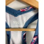 DSG Floral Print Racerback Athletic Tank Size Medium Photo 2