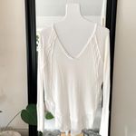 Free People  Catalina Thermal V-Neck Long Sleeve Shirt Photo 6