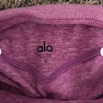 Alo Yoga Alo High-Waisted Purple Leggings Size Small Photo 4
