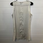 Nic + Zoe Women Cream Casual Dress M Slits Lightweight Lined White Size M Photo 9
