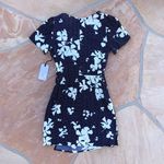 Leith Nordstrom Floral Faux Wrap Mini Dress Photo 4