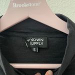 Known Supply Ayla Dress Grey Black Long Sleeve Size S Photo 3