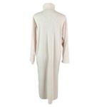 Amanda Stewart Pink Zip Front Robe Lounge Wear Housecoat Pockets Medium Photo 2