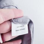 Pink Lily Strappy Adella Ruffle Mini Dress Gray Size M Photo 8