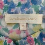Love Shack Fancy Triste Crop Top Size Medium Rainbow Blast Floral Blouson Sleeves Photo 8