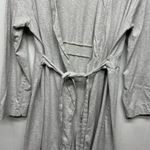 Motherhood  Sleepwear Gray Long Sleeve Robe Women's Size Large Photo 3